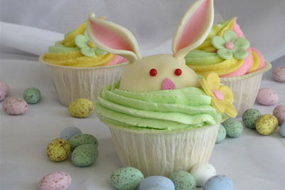 Easter Bunny Cupcake & Cake Decorating Ideas