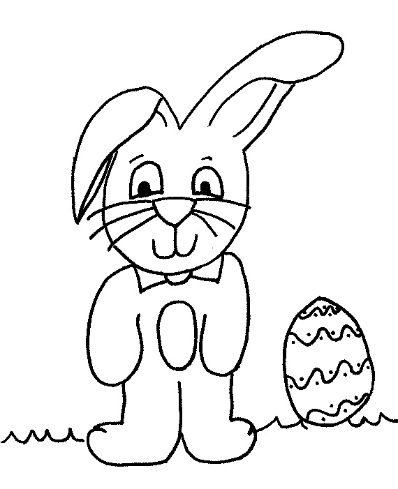 Download Easter Bunny Coloring Pages For Kids