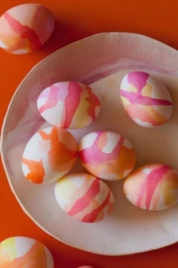  Sunset Easter Eggs