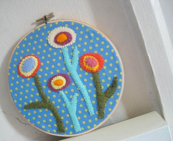 Homemade-Mothers-Day-Ideas-Spring-felt-craft-flower-_56