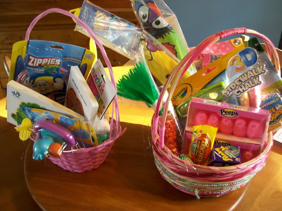 Personalized Handmade Toy Easter Gift Basket for Kids | family holiday