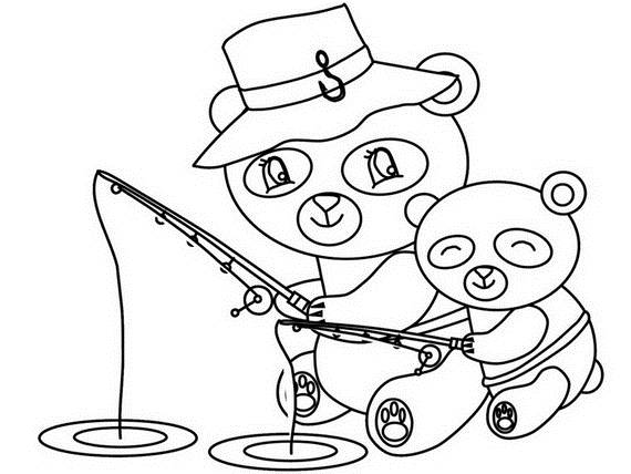 Happy Fathers Day Coloring Pages for Kids