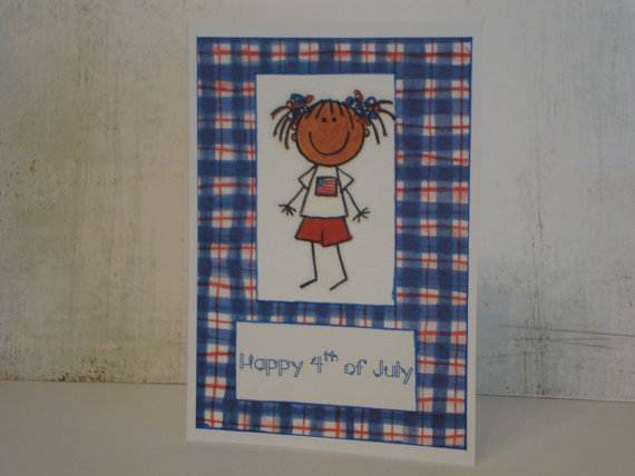 4th July Independence Day Homemade  Greeting Cards (25)