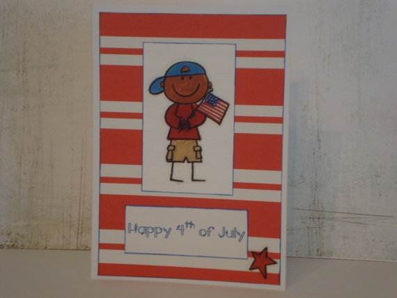4th July Independence Day Homemade  Greeting Cards (26)