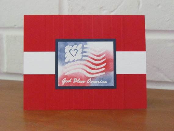 4th July Independence Day Homemade  Greeting Cards (27)