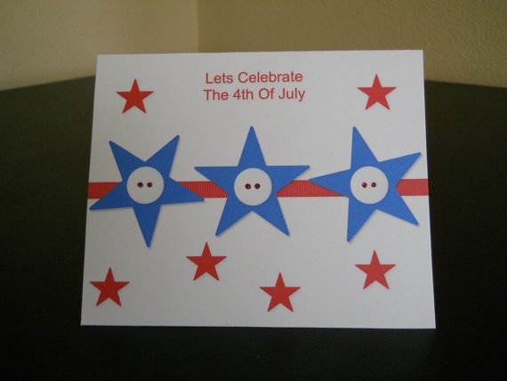 4th July Independence Day Homemade  Greeting Cards (35)