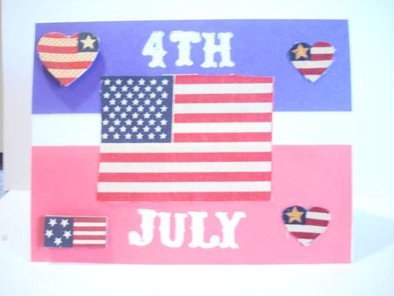 4th July Independence Day Homemade  Greeting Cards (42)