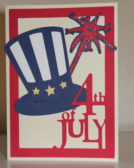 4th July Independence Day Homemade  Greeting Cards (47)