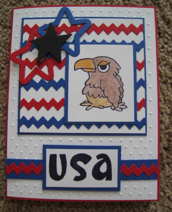 4th July Independence Day Homemade  Greeting Cards (56)