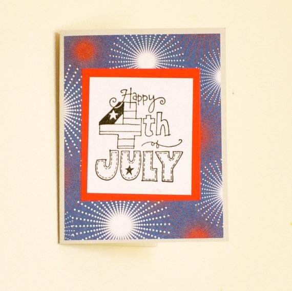 4th July Independence Day Homemade  Greeting Cards (7)