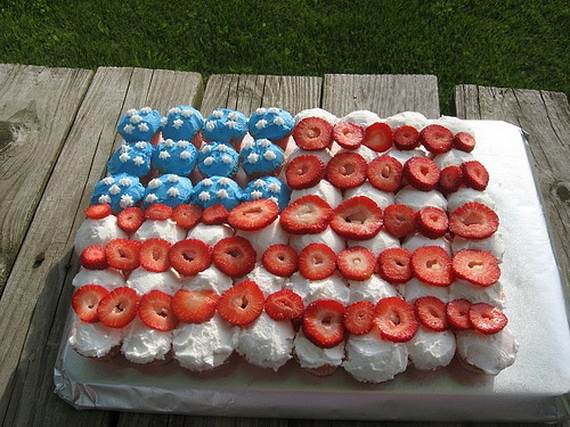 Independence Day Cakes & Cupcakes Decorating Ideas (20)