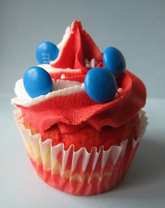 Independence Day Cakes & Cupcakes Decorating Ideas (22)