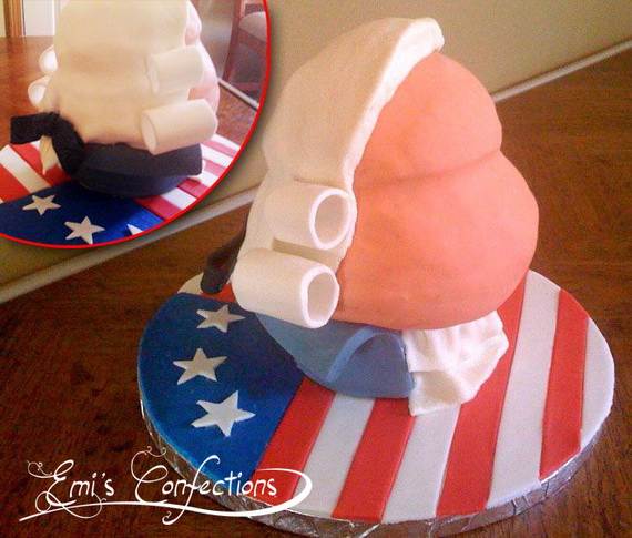 Independence Day Cakes & Cupcakes Decorating Ideas (3)