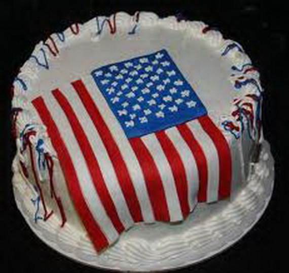 Independence Day Cakes & Cupcakes Decorating Ideas (43)