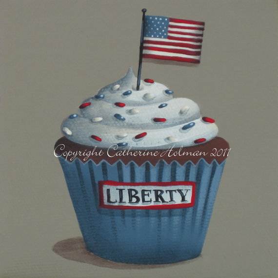 Independence day Cupcakes Decorating Ideas (14)