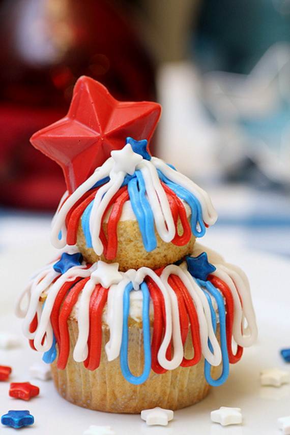 Independence day Cupcakes Decorating Ideas (35)
