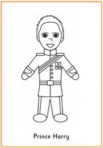 The Queen's Diamond Jubilee Coloring Pages