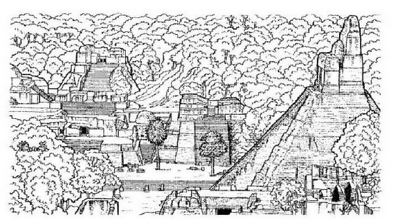 Coloring Pages For Ancient Wonders Of The World