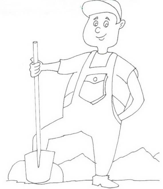 Free Printable Labor Day Coloring Page Sheets for Kids   (19)