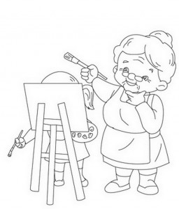 Grandparents Day Coloring Pages & Activities for Kids