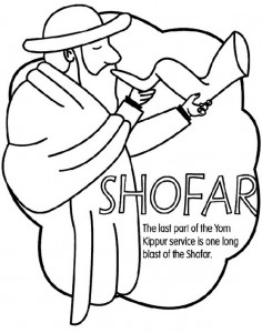 Great High Holy Days (Yom Kippur) Coloring pages for Kids