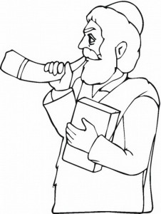 Great High Holy Days (Yom Kippur) Coloring pages for Kids