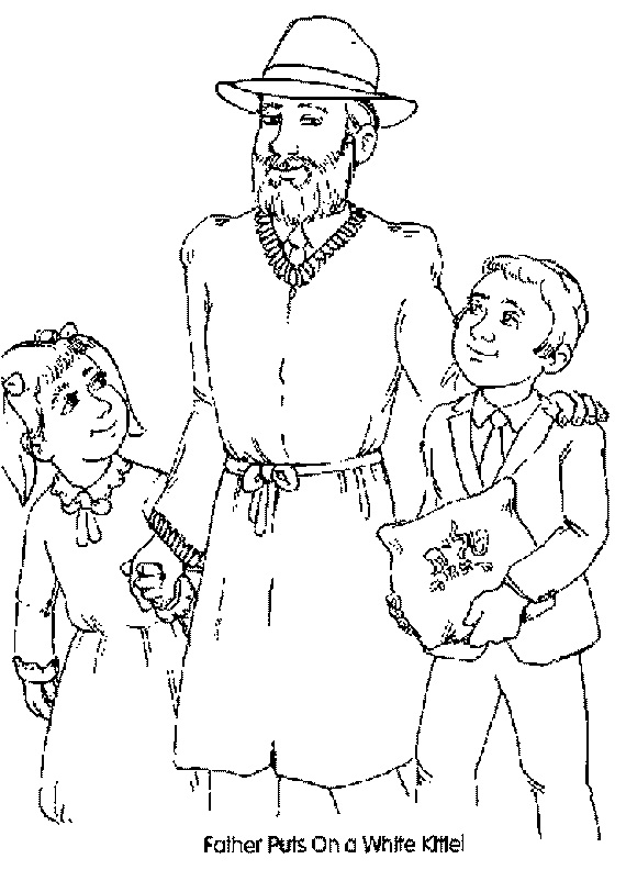 Download High Holidays, Yom Kippur Coloring Pages for Kids