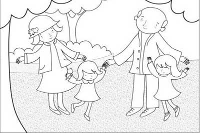 Grandparents Day Coloring Pages & Activities for Kids