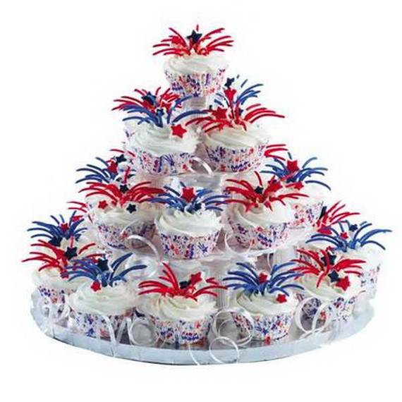 Unusually Delicious Labor Day Cupcake Decorating Ideas (36)