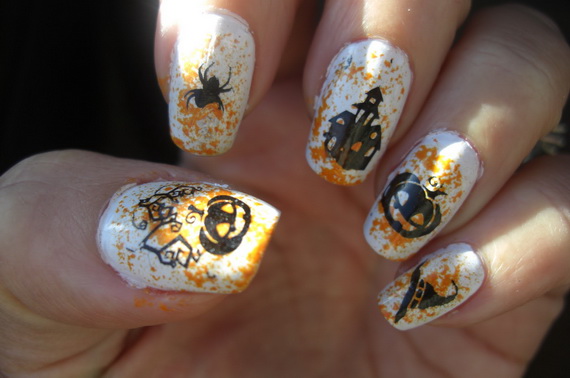 9. Fun and Easy Halloween Nail Art - wide 1