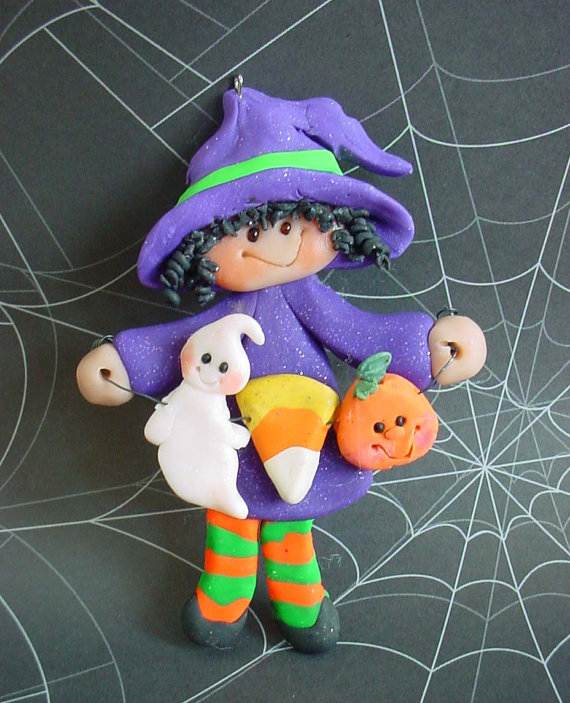 Easy_-Halloween_-Polymer_-Clay_-Ornament-_Projects__28
