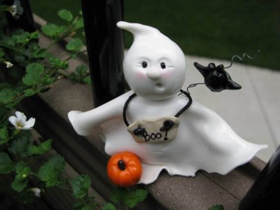 Easy Halloween Polymer Clay Ornament Projects