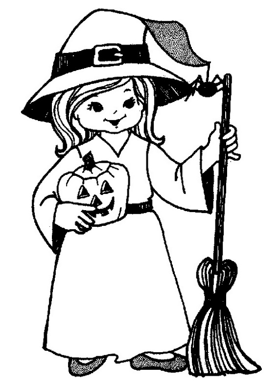 Fun and Spooky Halloween Coloring Pages Costumes