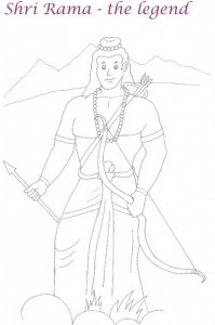Navratri Coloring Pages - family holiday.net/guide to family holidays
