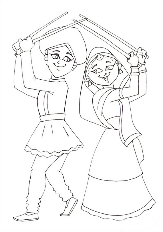 Happy Chaitra Navratri - Maa Durga Pencil Sketch, HD Png Download - kindpng