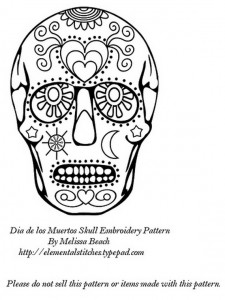Day of the Dead Coloring and Craft Activities