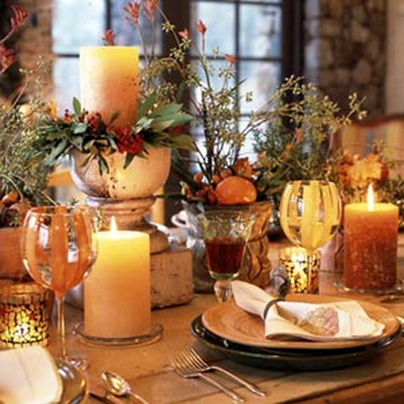 Easy and Elegant Thanksgiving Handmade Centerpieces