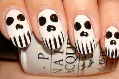 Beautiful ‘Day of the Dead’ Nail Art Designs