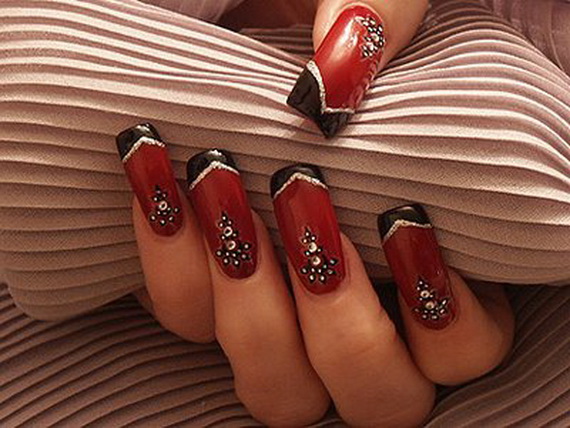 Best, Cute & Amazing Christmas Nail Art Designs, Ideas & Pictures 2013