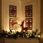 Christmas decorating ideas for corner fireplace