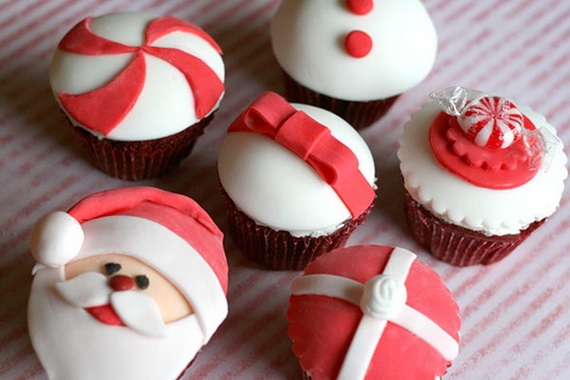 45 Easy And Creative Christmas Cupcake Decorating Ideas Family Holiday Net Guide To Family Holidays On The Internet