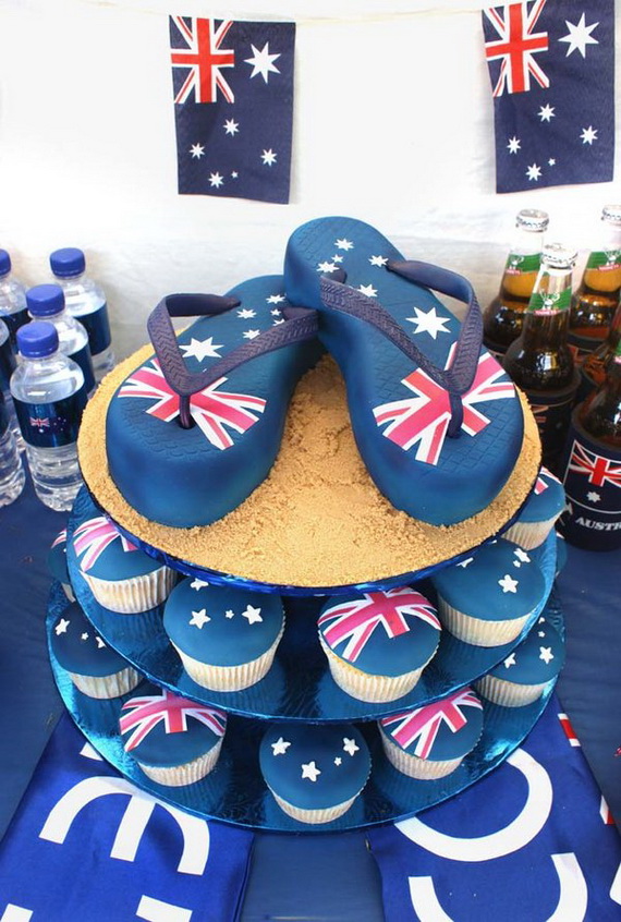 Australia Day Decorating Cupcake Ideas_33