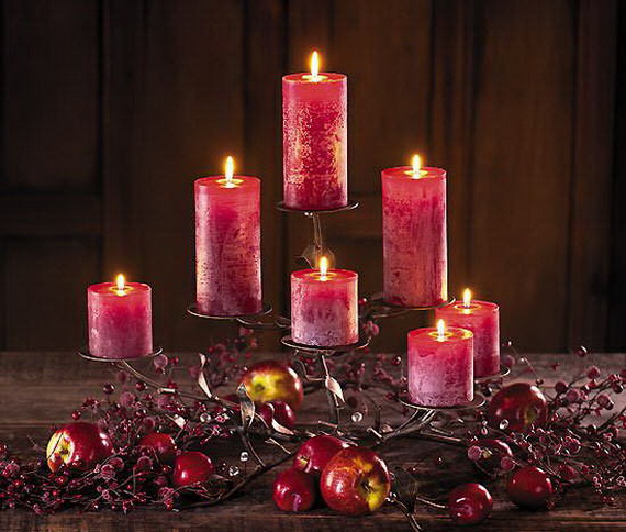 Beautiful- and -Romantic- Candle - Decorations- for- Valentine’s- Day_28