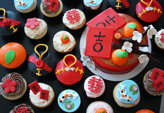 Chinese New Year Cupcake Designs for 2013 _1