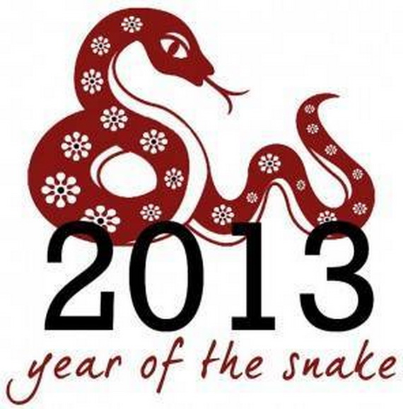 Lunar Chinese New Year 2013 Greetings Holiday Cards Year of the Snake _18