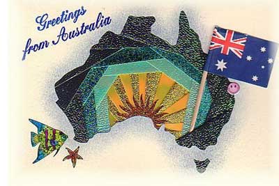 Australia Day Card