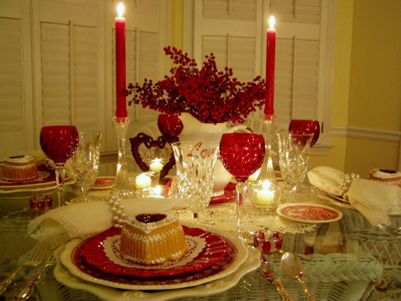 60-Cool -and -Beautiful- Valentine- Table -Decorating- Ideas _21