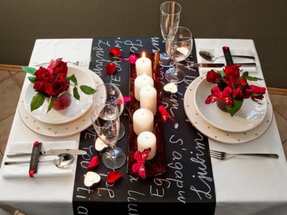 60-Cool -and -Beautiful- Valentine- Table -Decorating- Ideas _51