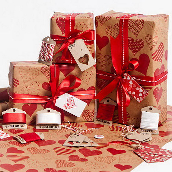 Beautiful Wrapping- Gift- Design-s and- Ideas-  For- Valentine’s- Day_17