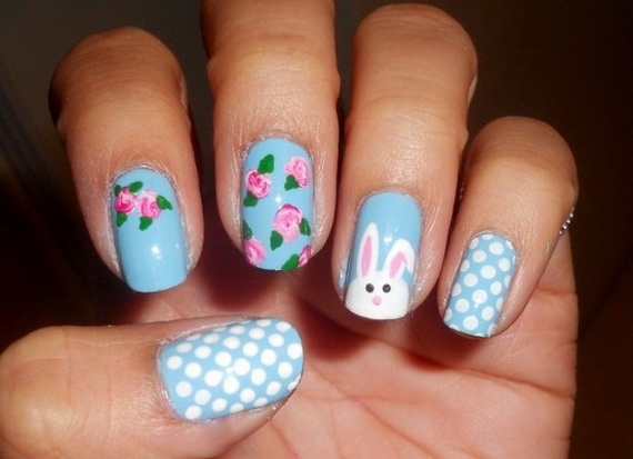 Cute- Easy Easter- Bunny- Nails- Ideas_05